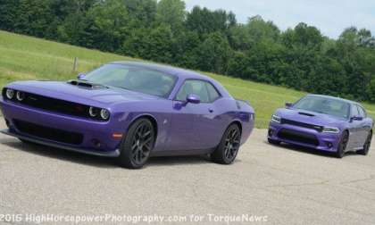 2016 Plum Crazy Challenger and Charger