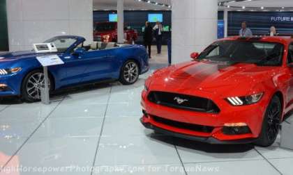 2017 Mustangs at NAIAS