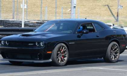 Hellcat Challenger on the Drag Strip