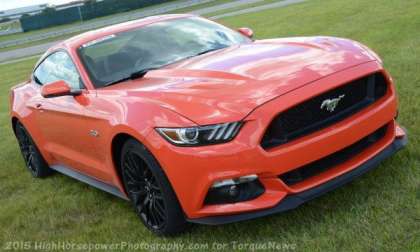 2015 Mustang in Competition Orange