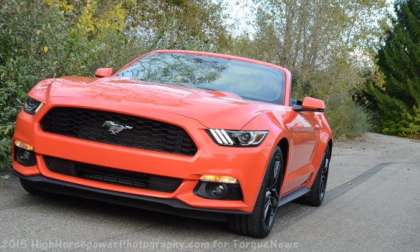 2015 EcoBoost Mustang Convertible