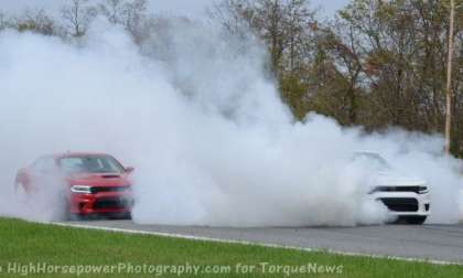 3 Hellcat Charger Burnout