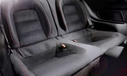 GT350R rear seat