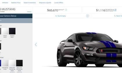 gt350 mustang configurator