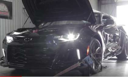 Hennessey Camaro on the dyno