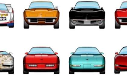 Automoji Bowling Green Corvette emoji screen shot