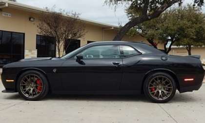 hellcat challenger in black