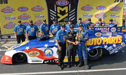 Capps winner circle Norwalk