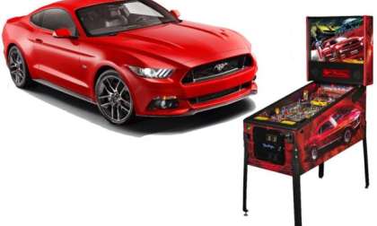 2015 Ford Mustang pinball machine