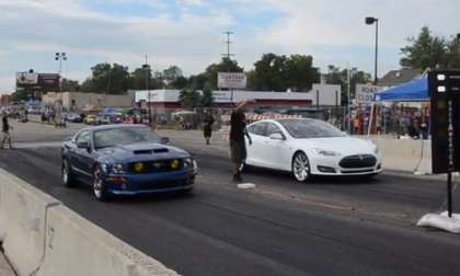 Mustang beats Tesla