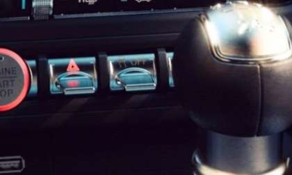 2018 mustang start button