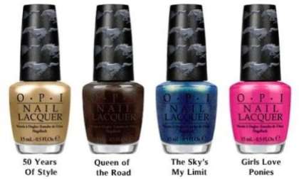 OPI Ford Mustang nail polish