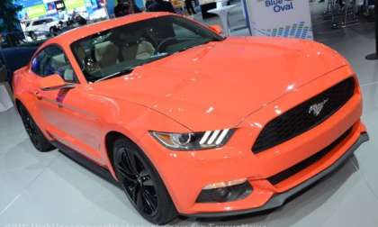 Competition Orange 2015 Mustang GT