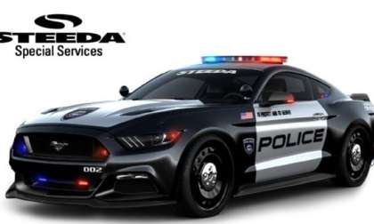 Steeda Mustang GT police car