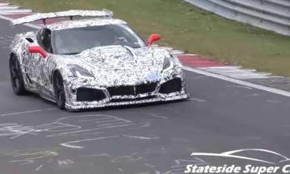 C7 Corvette ZR1 at the Nurburgring