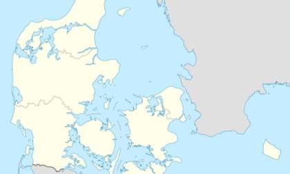 Map of Denmark