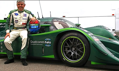 Paul Drayson in the Lola B12/69E electric endurance racer