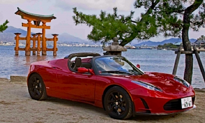 Tesla Roadster can be driven as far as Japan!