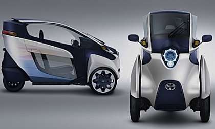 Toyota's personal mobile electric solution, the i-road