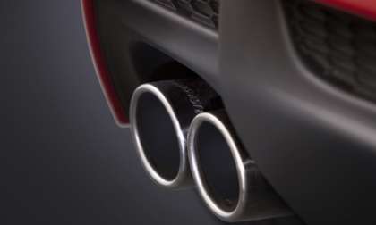 2013 Chevrolet Sonic RS rear exhaust tips