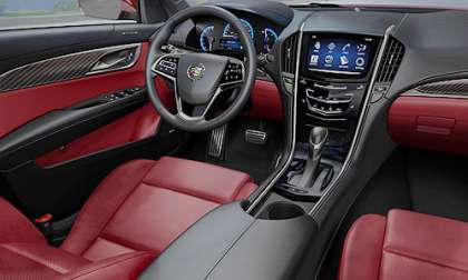 2013 Cadillac ATS sedan interior