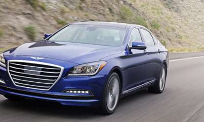 2015 Hyundai Genesis driving