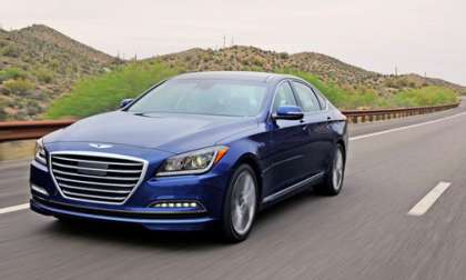 Hyundai Genesis car of Texas