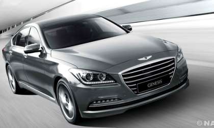 2015 Hyundai Genesis Detroit Auto Show all-wheel drive