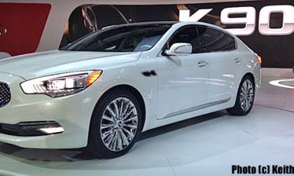 2015 Kia K900 at LA Auto Show