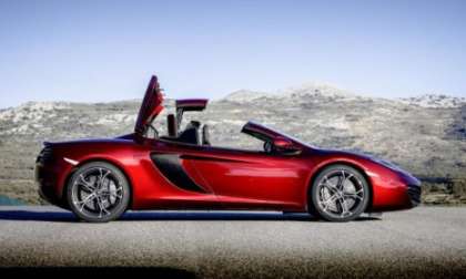 McLaren MP4-12C Spider right side view