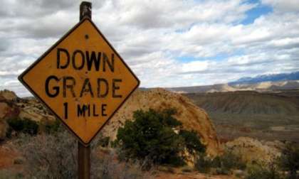 Downgrade sign