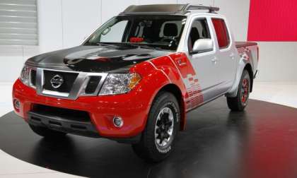 Nissan Frontier Diesel Runner test truck