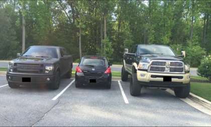 John Urschel tweets his Versa in the Raven's parking lot