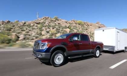 2016 Nissan Titan XD towing