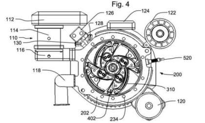 GoTek Rotary Patent Drawing