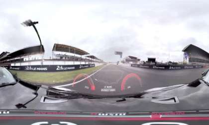 360-degree Le Mans in a GT-R