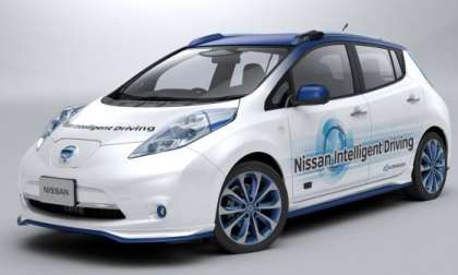 Nissan Piloted Drive Prototype LEAF