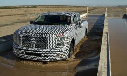 2016 Nissan Titan in testing