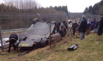 Wreck at Nurburgring