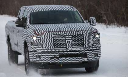 2016 Nissan Titan under wraps in Alaska