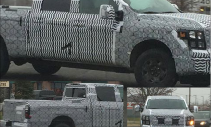 2016 Titan Diesel spyshots