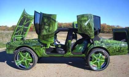 Incredible Hulk car