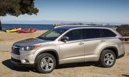 2015 Toyota Highlander Top Safety Pick+