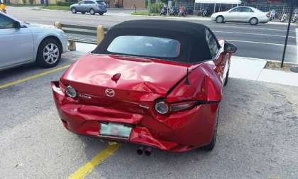 2016 Mazda MX-5 Miata crash