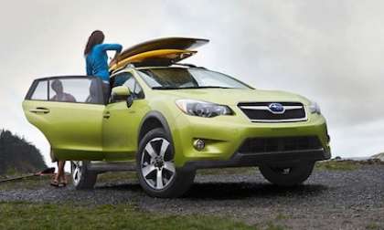 2014 Subaru XV Crosstrek Hybrid and 2014 Subaru Forester