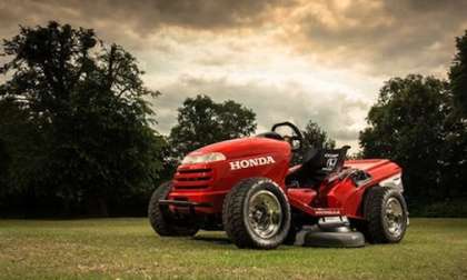 Honda’s fire breathing 130 mph Mean Mower