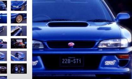 1998 Subaru Impreza 22B-STi forerunner of 2015 WRX STI