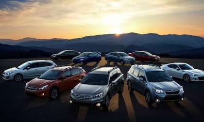 2015 Subaru Forester, 2015 Subaru Outback, 2015 Subaru XV Crosstrek, 2015 Subaru Legacy