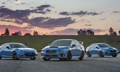 2016 Subaru WRX, 2016 Subaru WRX STI, Hyper Blue