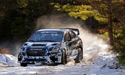 2015 Subaru WRX STI rally car